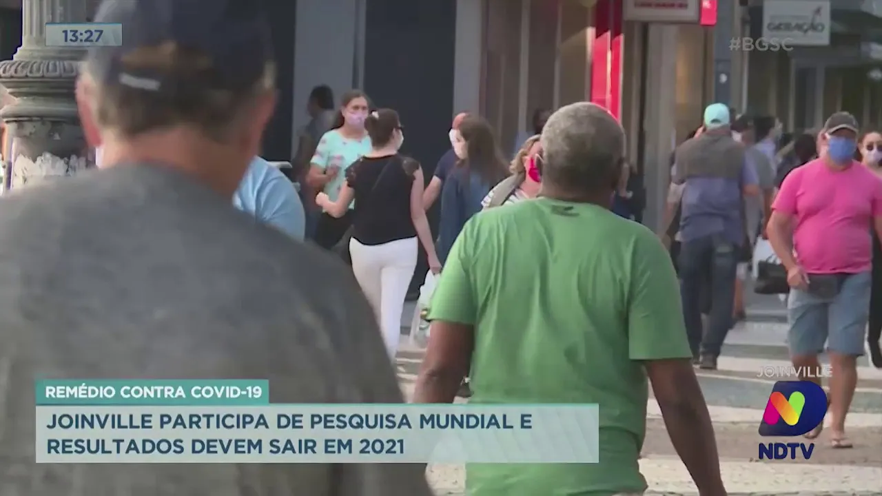 Remédio contra COVID-19: Joinville participa de pesquisa mundial e resultados devem sair em 2021