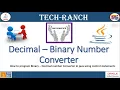 How to implement Decimal - Binary Converter in Java Java Coding Exercise TechRanch