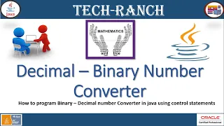 How to implement Decimal - Binary Converter in Java Java Coding Exercise TechRanch