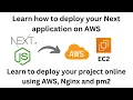 Ultimate Guide to Deploying Nextjs and Nodejs app on AWS EC2