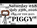 Saturday 26 -