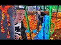 Download Lagu COPS vs ROBBERS - THE FLOOR IS LAVA CHALLENGE and PRISON ESCAPE at the Park! (new game with dad)