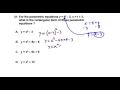 Precalculus Parametric Equations to Rectangular Form