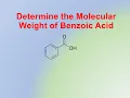 Molecular weight of benzoic acid - A