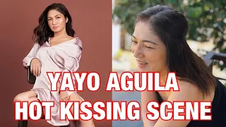 yayo aguila kissing scene yayo aguila and royce cabrera