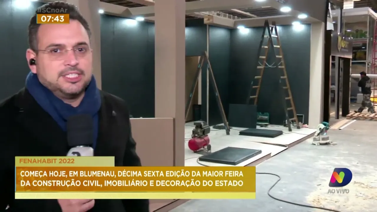 Começa a décima sexta edição da maior feira da construção civil, imobiliário e decoração em SC