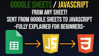 Google Sheets Any sheet data to Javascript using fetch Simple Fully explained