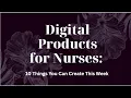 Digital Products for Nursing