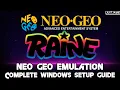 Raine - Neo Geo Emulation Setup Guide