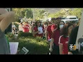 Parents Teachers Protest How LAUSD Handled School Closures During Saddle Ridge Fire