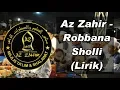 Download Lagu Az Zahir - Robbana Sholli (Lirik Dan Latin)