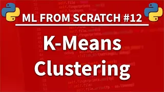 K-Means Clustering in Python - Machine Learning From Scratch 12