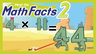 Meet the Math Facts Multiplication Division - 4 x 11 44