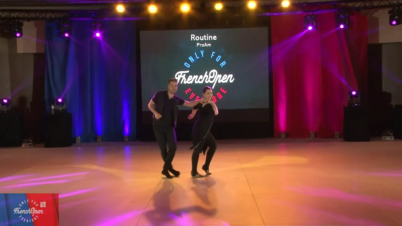 FOWCS 2019 ProAM Routine BRONZE Remy Quaglierini & Joelle Navarre