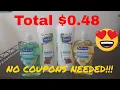 Couponing at Rite Aid this week Rite Aid Rewards Program TOTAL 0 48 NO COUPONS NEEDED