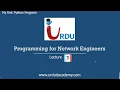 Lecture 03 Programming for Network Engineers Python Variables Print Help and Code Blocks