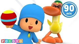 💥 BOOM! Pato Escorrega! Pocoyo Vai Conseguir Parar? | Pocoyo Português Brasil | DESENHOS ANIMADOS