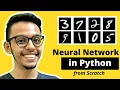 Neural Network python from scratch MultiClass Classification with Softmax