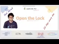 Open the Lock Leetcode 752 Live coding session BFS