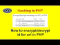 How to id for URL in PHP Hide URL query parameter value using PHP with source code