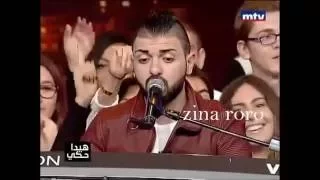 شاهد رقص عادل كرم على اغنية جنو نطو لهادي الازرق في برنامج هيدا حكي                دندنها