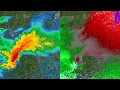 2021 Newnan Georiga Lake Mitchell AL Tornadoes Radar Loop