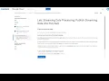 Lab Streaming Data Processing Publish Streaming Data into