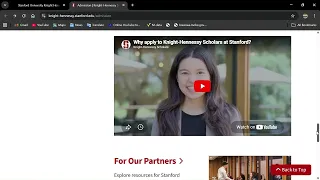 Stanford University Knight Hennessy Scholarship 2027 Fully Funded Deadline 6 October 2026