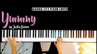 Download Yummy - Justin Bieber | Piano Cover by Marina Ch MP3