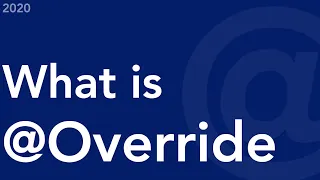 Java Annotations Override