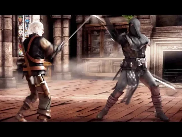 THE WITCHER - Geralt's fight with a witcher of the Viper School (ending cinematic)