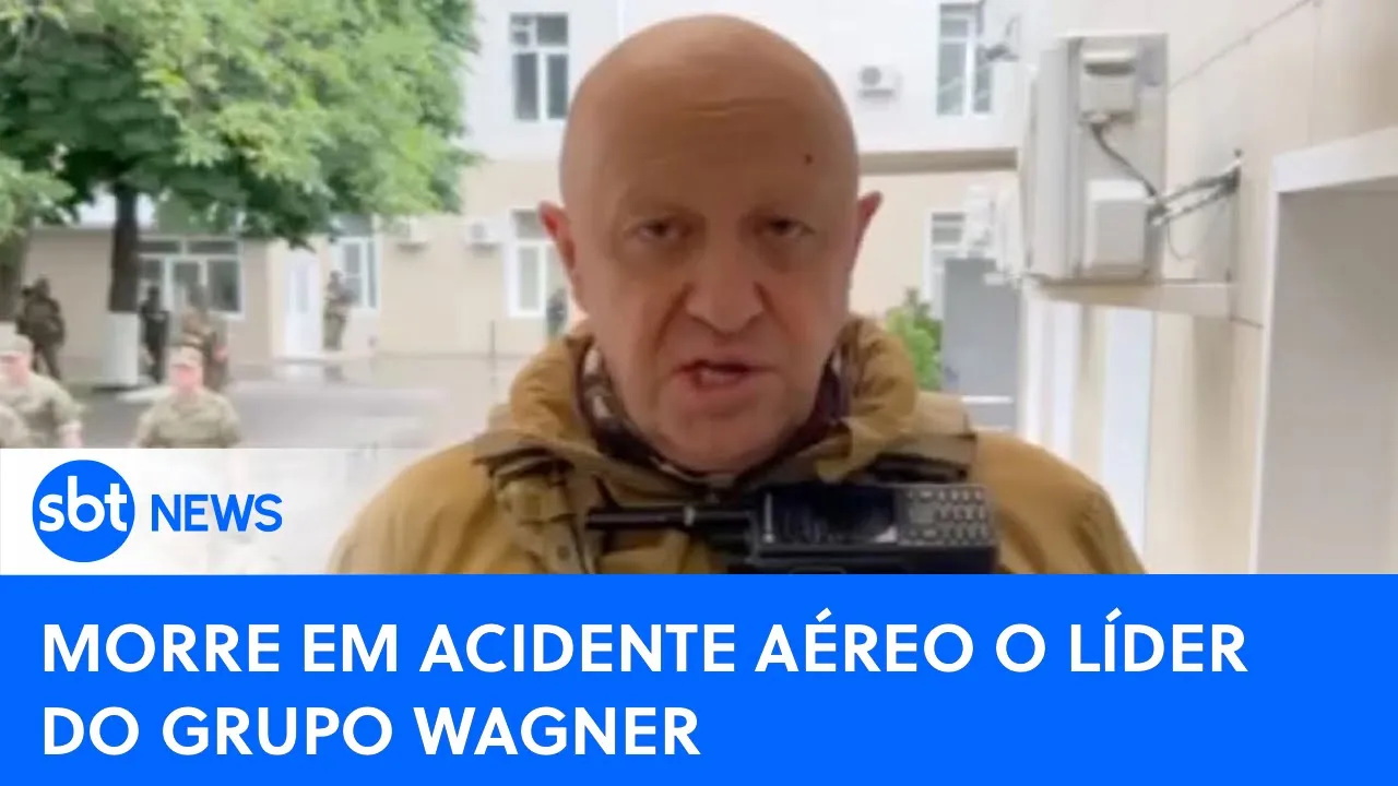 ????SBT News na TV : Líder do Grupo Wagner morre em acidente aéreo