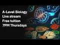 A-Level Biology Free tuition LIVESTREAM NUMBER 6 The nitrogen cycle