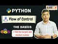 C6 Largest and Smallest Number using If Else Python - Flow of Control Class 11th