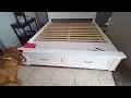 Review of Costco Universal Broadmoore Rose King Storage Bed Frame Item 1861998