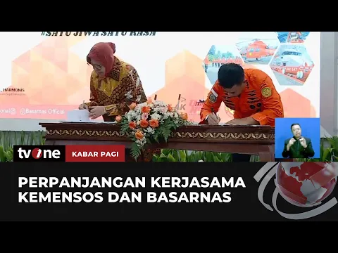 Mensos dan Basarnas Perpanjang Kerjasama dengan Menandatangani Nota Kesepahaman