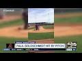 Paul Goldschmidt hit in head by pitch - ABC15 Sports