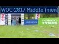 WOC 2017 Middle (men)