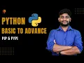 Pip vs PyPI Python Beginner to Advanced Python Tutorial