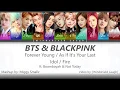 Lagu BTS \u0026 BLACKPINK - Forever Young/As If It's Your Last/Idol/Fire ft Not Today \u0026 BOOMBAYAH [Eng Lyrics]