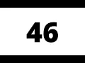 46 Second Countdown Timer White Screen With Sound Effect