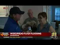 Widespread flash flooding in Kingwood due to Imelda