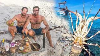 Truly Living From The Ocean (Running out of water & living on Crayfish + Coconuts)