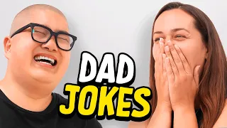 dad jokes dont laugh challenge alan vs sam raise your spirits