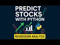 Predict Stock Prices in Python Beginner Forecast Tutorial