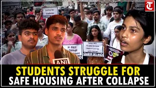Satya Niketan Building Collapse: Students Struggle to Find Safe Alternate Accommodation