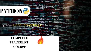 Print Formatting - 2