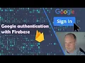 Google Authentication with Firebase 9 10 No Framework Just JavaScript