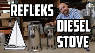 Sail Life – Picking up a Refleks 2000KV diesel stove to heat my sailboat