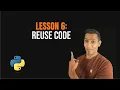 Functions Return Writing Clean Reusable Code Lesson 06
